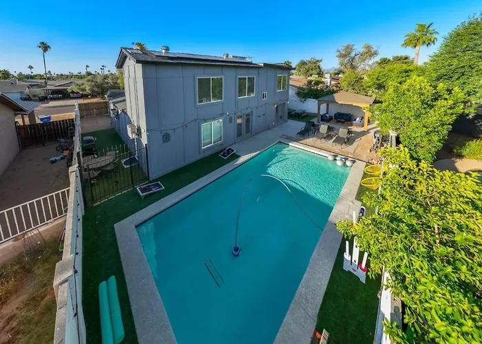 Apartment Extravagant Retreat Pool Gazebo Heatedpool Phoenix